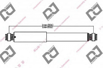 DJ PARTS ds1259gt -  Амортизатор